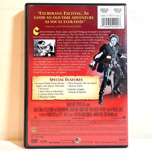 5 ERROL FLYNN FILME (DVD) Action Abenteuer Romanze Swashbuckler Western - Bild 16 von 17