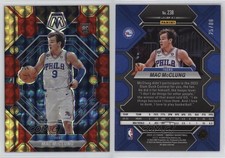 2022 Mosaic Rookies Choice Fusion Red & Yellow Prizm /88 Mac McClung Rookie RC