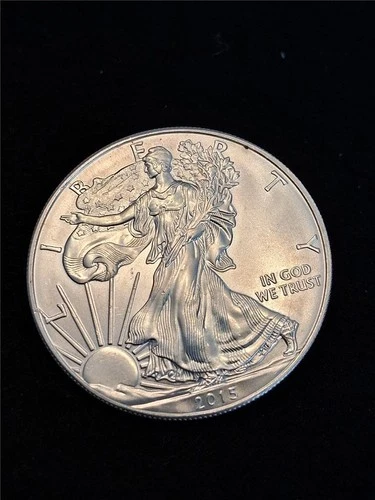 2015 American Silver Eagle ASE DOLLAR UNCIRCULATED 1oz FINE SILVER     #MF-0794
