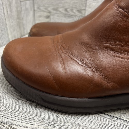 Kuru Cloud Tempo Ankle Boots Shoes Women’s Size 10 Medium Brown Leather - Picture 12 of 19