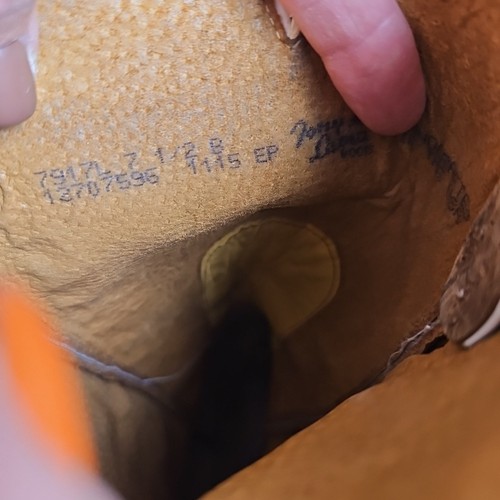 TONY LAMA 7917L Women's Suntan Century Leather Embroidered Cowboy Boots 7.5B - Picture 13 of 17