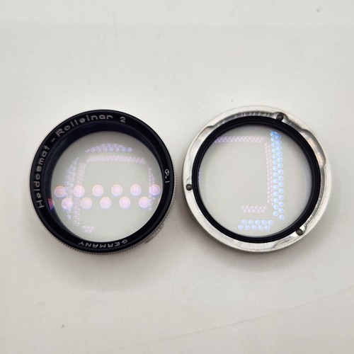 Vintage Rolleiflex Heidosmat Rolleinar 2 R1 Lens Filter In Case Original Box - Picture 10 of 23