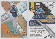 2019 Panini Elite Extra Edition Status Tie-Dye Die-Cut /25 Greg Jones #22