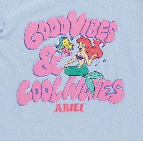 Disney The Little Mermaid Leggings Clothing Set, Ariel Short Sleeve T-Shirt... - Picture 8 of 17