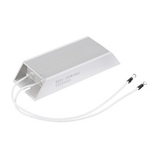 10 Ohm 200W Aluminum Housing Wirewound Braking Resistor, Silver Tone