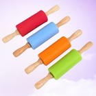 22,5 cm Massivholz Rollstange für Küchenhausgebrauch (zufällige Farbe)