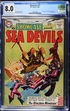 Showcase #27 - DC Comics 1960 CGC 8.0 Origin and 1st appearance of Sea Devils. G