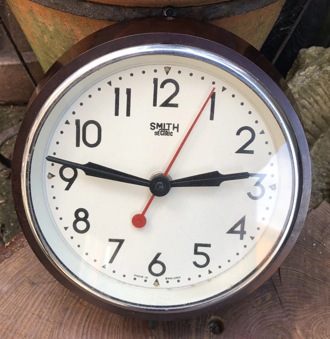 Smiths Sectric Wall Clock in Collectable Clocks for sale | eBay UK