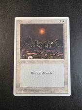 Armageddon Magic the Gathering Fourth Edition Rare 1995