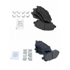 Disc Brake Pad Set-Semi-Metallic Brake Pads TRQ BFA20160