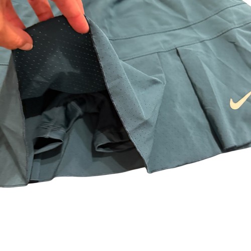 Nike teal green Damen Tennis Skort, Plissees, XL  - Bild 3 von 7