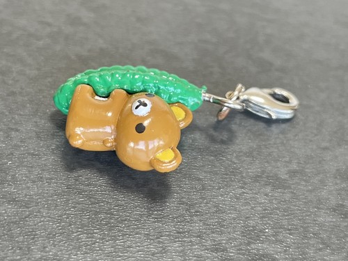 SELTEN Rilakkuma hält Goya bittere Melone Maskottchen Bettelarmband San-X Japan Kawaii - Bild 2 von 5