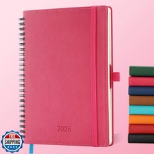 IN-LUXPRO Planner 2026 Daily Weekly and Monthly,8.5"x6.5",12 Mont