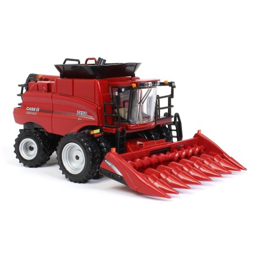 1/64 Prestige Case IH 7150 Combine w/ Corn & Grain Headers ERTL 44243 ZFN44243 - Picture 2 of 8