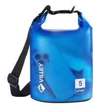 Dry Bag Waterproof 5L Roll Top Sack Keeps Gear Dry Lightweight Sack for Kayak...