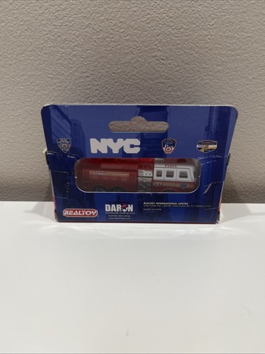 FDNY Firetruck Toy 3 Inch E21 A - Picture 2 of 2