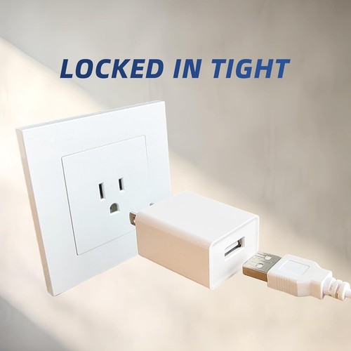 UL-gelistet USB-Ladegerät 5 W 1 A für Handys, Tablets, Ohrhörer, weiß, 1er-Pack - Bild 2 von 9