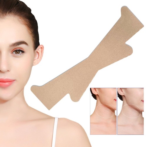10PCS Invisible Face Lift Tape Neck V Line Shape Tape Anti Wrinkle - Picture 6 of 14
