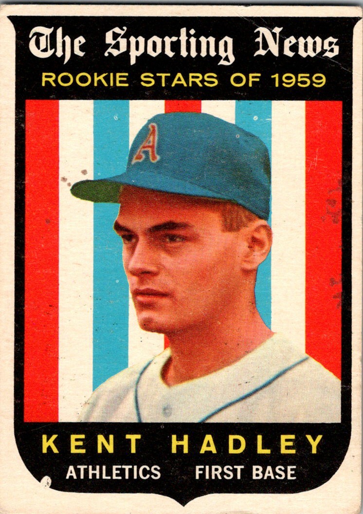 1959 Topps #127 Kent Hadley