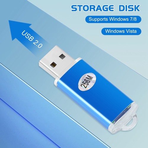 2X(256 MB USB 2.0 Flash U disk P7O8)6226 - Afbeelding 3 van 7