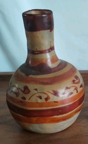 VTG Mexican Pottery 4inches Tall - Picture 2 of 4