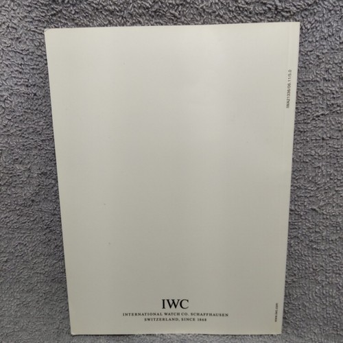 Original IWC Portugieser Anleitungsheft Ref. 5001 IWA21336 #109 - Bild 2 von 7