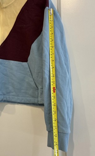 Outdoor Voices Pickup 1/4 Zip Sweatshirt Crop Gr. Small, Buttermilk, Shiraz - Bild 5 von 13