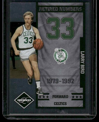 2009-10 Panini Limited #2 Larry Bird Retired Numbers #/99 - Picture 1 of 2