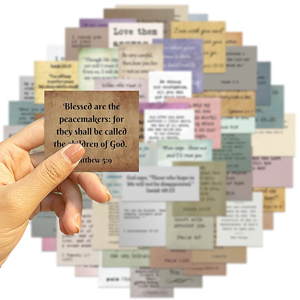 Laptop-Aufkleber, 50 x motivierende Vintage-Aufkleber, Journaling-Zubehör - Bild 4 von 4