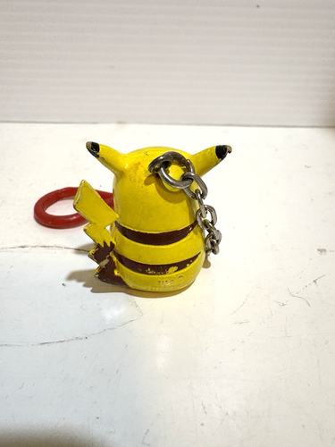 VTG 1999 Nintendo Pikachu 1.5" Pokemon Keychain Figure Toy - Bild 3 von 8