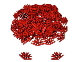 120 K'NEX Rare Red Connectors 4-Position (Green Size) Standard Replacement KNEX