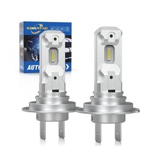 H7 LED Bulb Super Bright 40000LM 1:1 Halogen Size Fog Lights 2 Pack