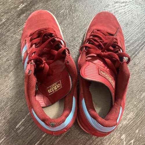 Adidas Busenitz Burgunderrot Wildleder Skateboard Schuhe Herren Größe 8 - Bild 3 von 7