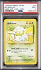 1999 POKEMON BASE SET 1999-2000 “4TH PRINT”  #44 BULBASAUR PSA 9