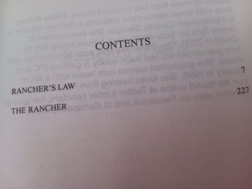A Very Christmas Cowboy / Rancher's Law By Diana Palmer, Linda Lael Miller, - Picture 7 of 8