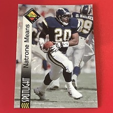 1994 Classic Pro Line Live - Natrone Means Spotlight Insert #PB21