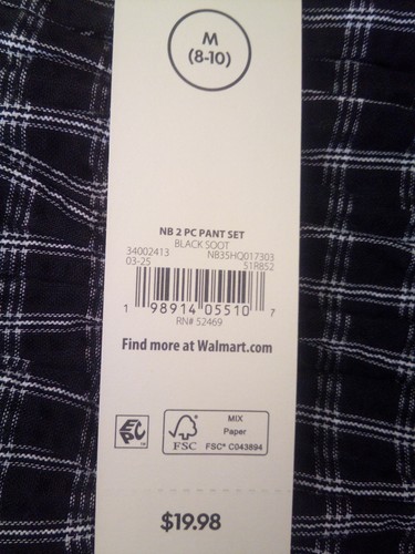 Nuevo con etiquetas No Boundaries Camiseta y Pantalones Cami Seersucker a Cuadros 2 Piezas M 8-10 - Imagen 7 de 8