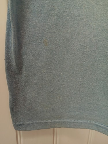 Camiseta De Colección Logo 7 Houston Oilers Damas Med Lt Azul Manga 3/4 EE. UU. 90s NFL - Imagen 12 de 15