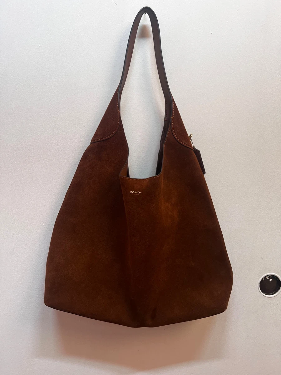 バッグ COACH suede one shoulder bag Coach Suede Shoulder Bags for Women for sale - eBay