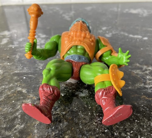 VINTAGE 1981 Man At Arms 100% COMPLETE MOTU Masters Of The Universe Soft Head!! - Picture 9 of 9