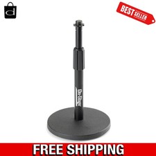 Durable DS7200B Desktop Microphone Stand - Non-Slip, Powder Coated Finish