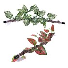  2 Pcs Realistic Jungle Vines Reptile Hanging Plants Branches for Reptiles