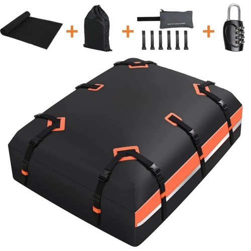 595L Auto Dachbox Faltbare Dachkoffer Aufbewahrungsbox Dachtasche Wasserdicht DE - Bild 2 von 8