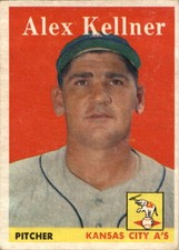 1958 Topps #3 Alex Kellner - EX