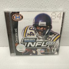 NFL 2K1 FOOTBALL Sega Dreamcast Complete CIB