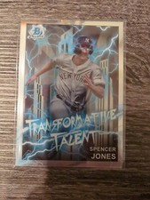 2023 Bowman Draft CHROME Transformative Talent TT-16 Spencer Jones - Yankees