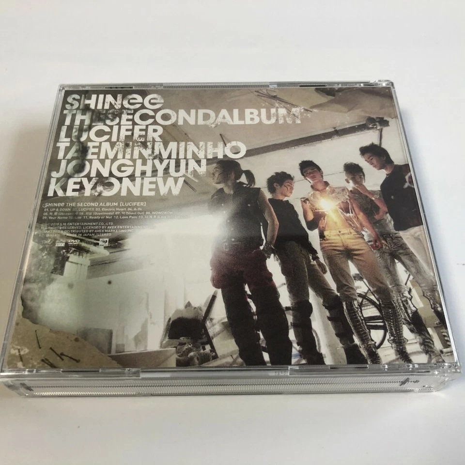 SHINee THE SECOND ALBUM LUCIFER CD+DVD JAPAN - Image 2 of 4