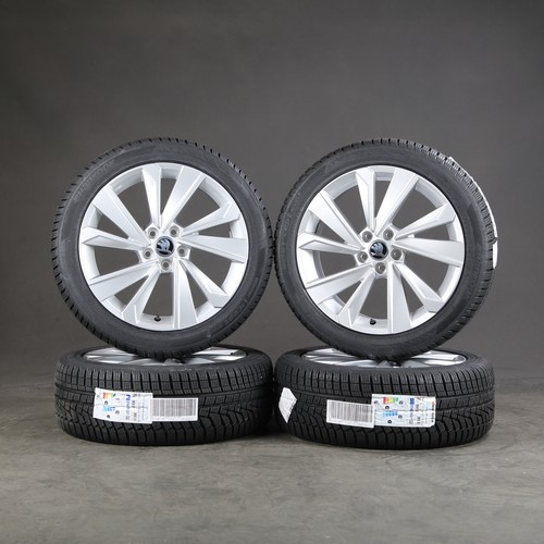 17 Zoll Winterräder original Skoda Fabia 4 IV 6VA601025 Riegel Winterreifen - Bild 1 von 5