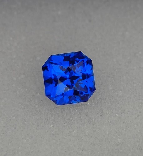 Natürlicher Tansania Tansanit blau 10,19 ct lose Asscher Form lose Edelstein - Bild 3 von 5