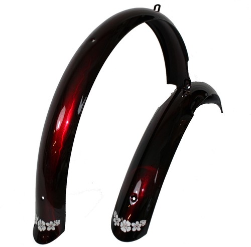 Juego de láminas protectoras Electra Hawaii Cruiser 26" 80 mm, guardabarros de 26 pulgadas varios colores - Imagen 24 de 32
